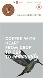 Mobile Screenshot of hummingbirdcoffee.com